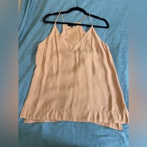 Lost April Peach Strappy Racerback Tank-Size S